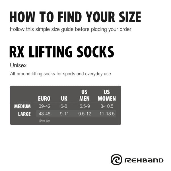 107066 RX Lifting Socks