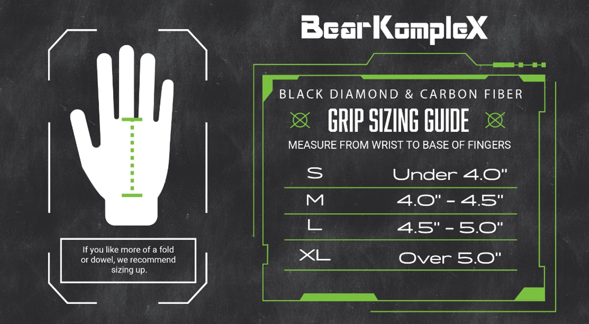 Bear KompleX Black Diamond Grips - No Hole