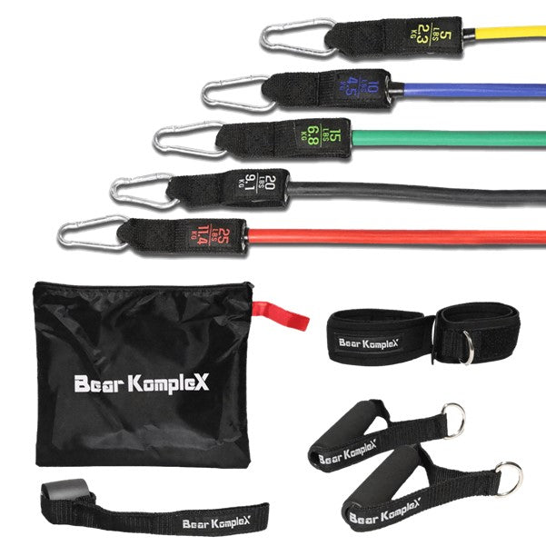 11 Piece Resistance Band Training Set