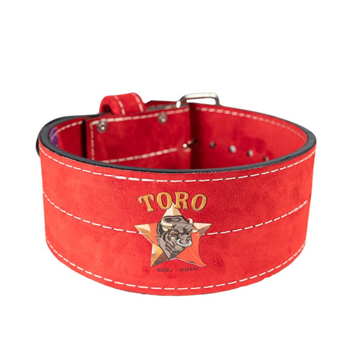 Titan Toro Bravo Suede 1-Prong Powerlifting Belt